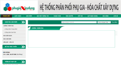 Desktop Screenshot of phugiaxaydung.com.vn